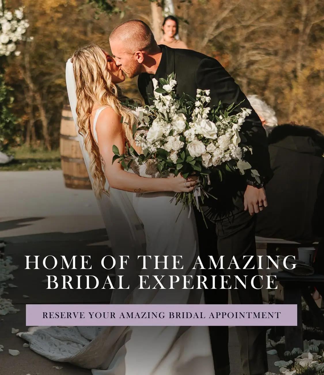 Home of the amazing Bridal Experience Banner Mobile